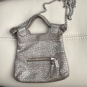 Foley + Corinna Mini Disco City Python Leather Tote Crossbody Bag
